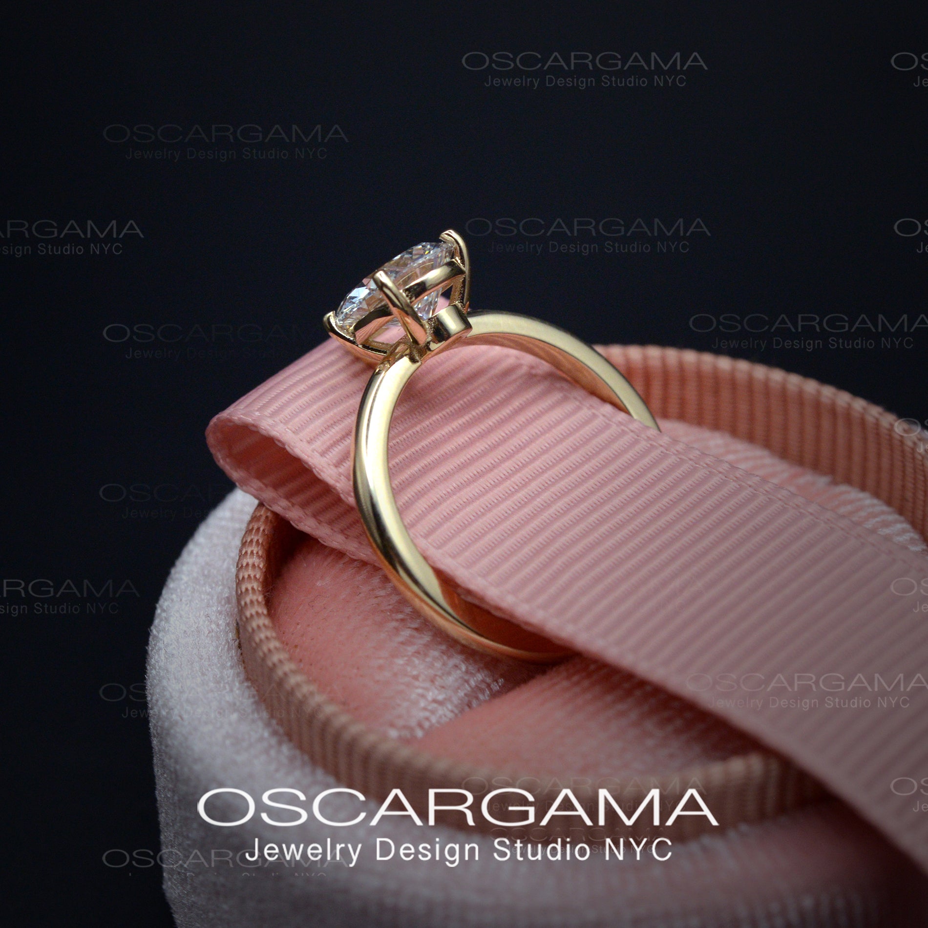 Classic Solitaire Diamond Pear Shape