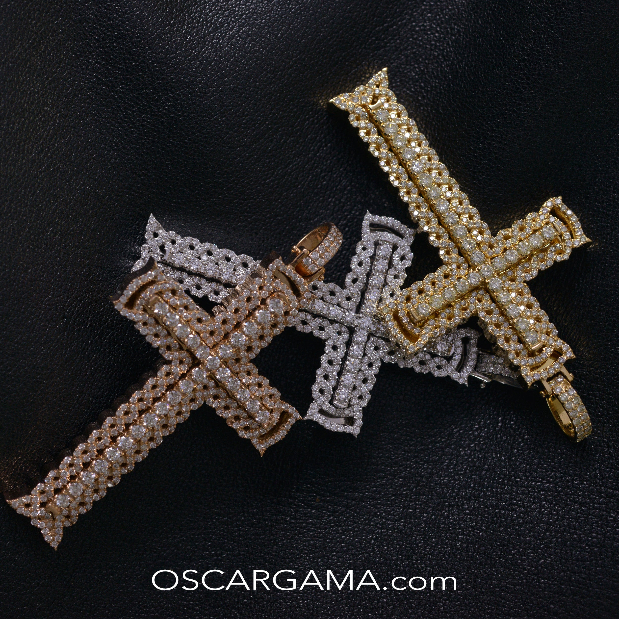 Custom-made Celtic-style Cross hand made.