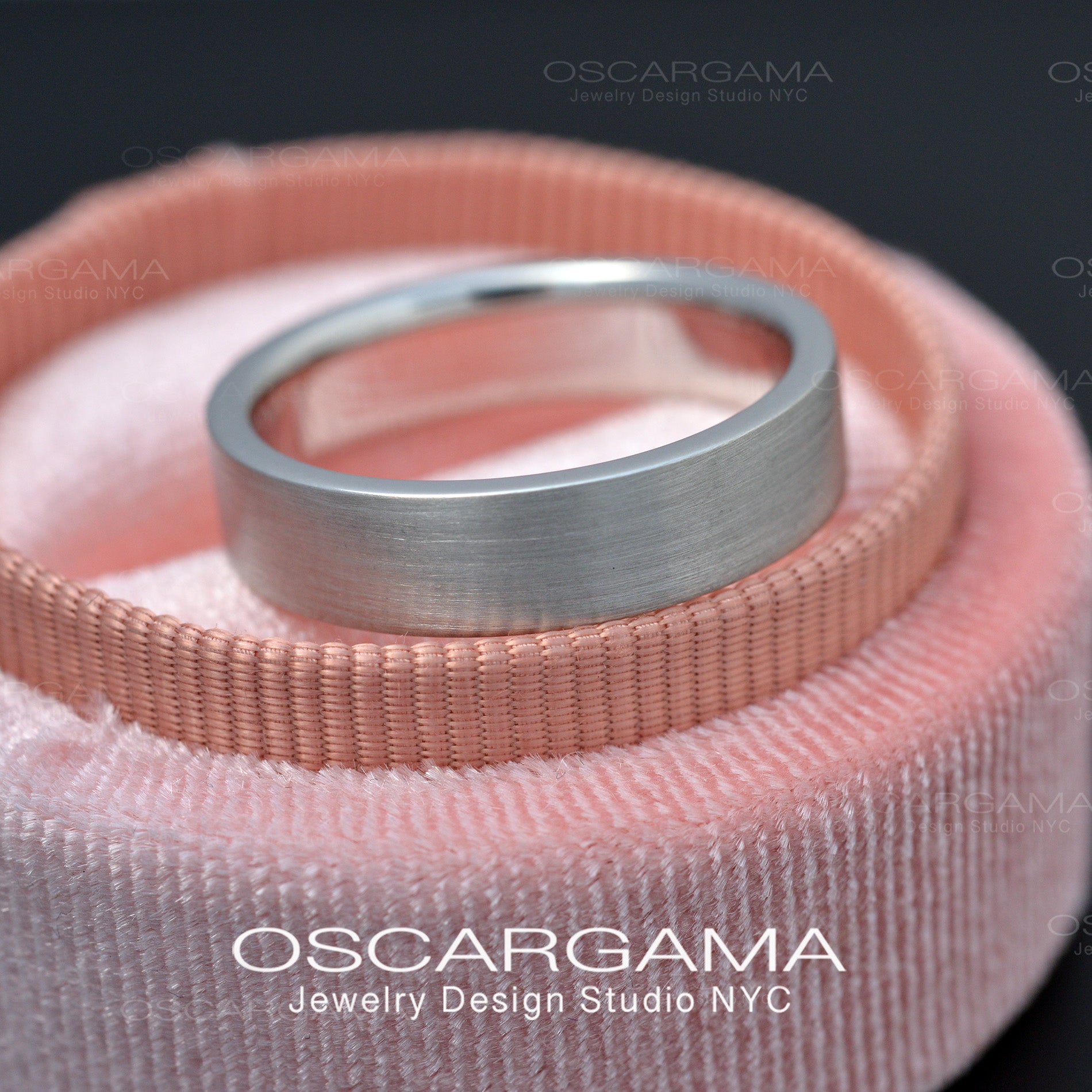 Man Satting Wedding band