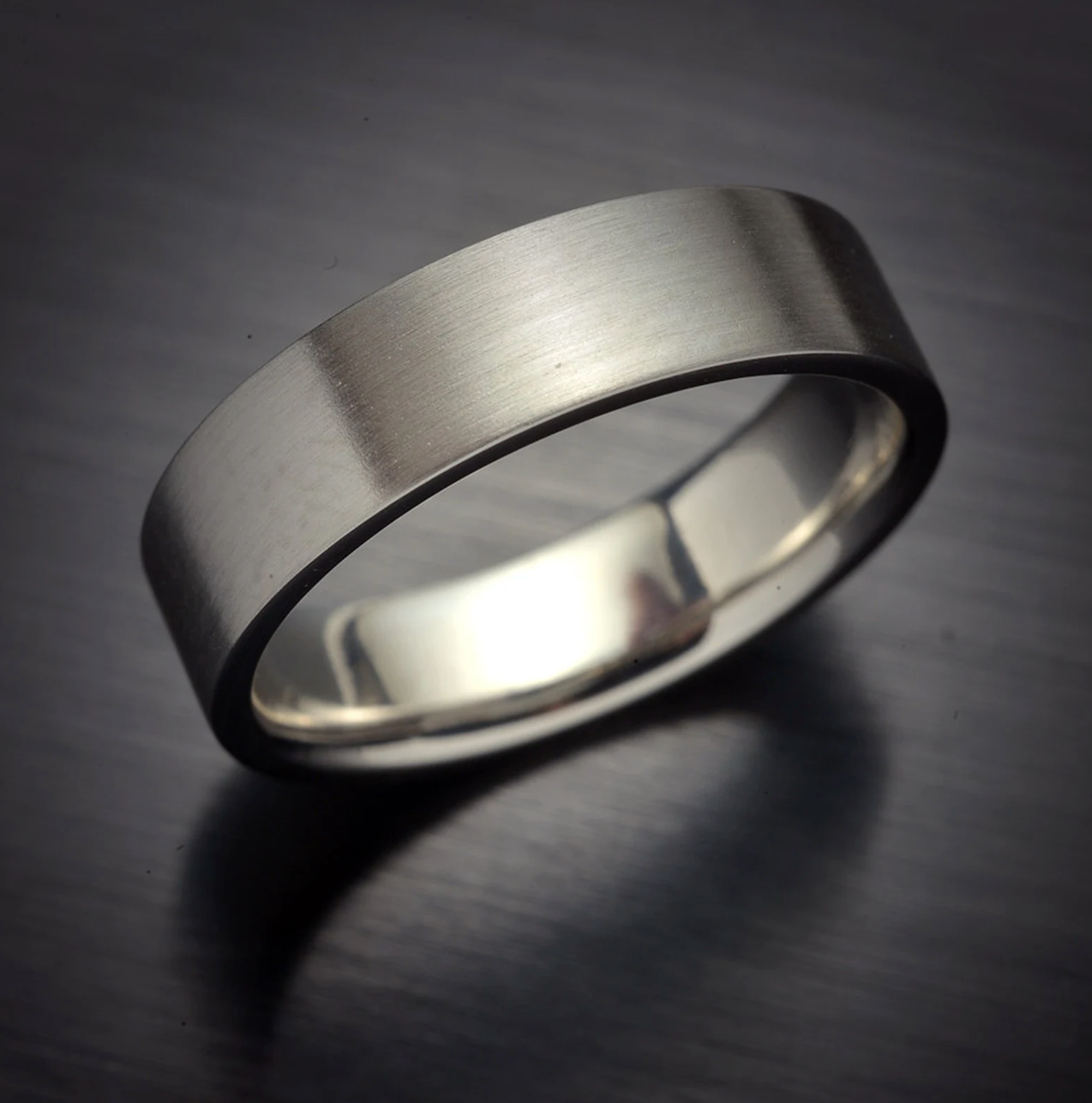 Man Satting Wedding band