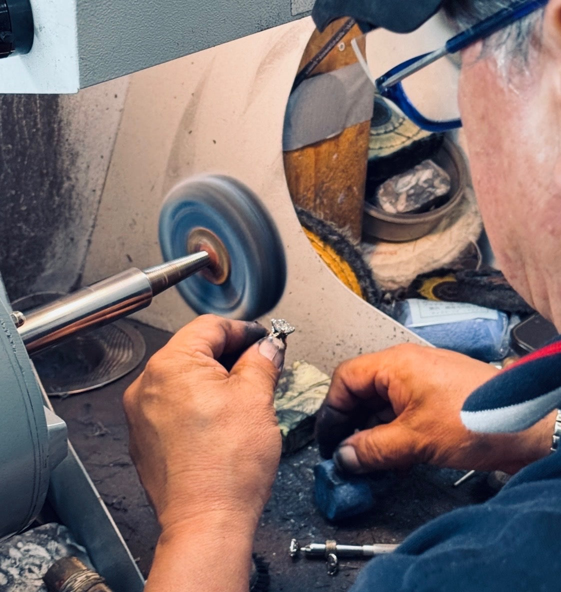 Bench work Polish, sizing or repair + shipping.